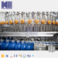 Projet clé en main en aluminium boîte de conserve boissons gazeuses café boisson liquide mise en conserve remplissage scellage ligne d'emballage Machine