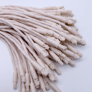 ป้ายห้อยเชือกผ้าฝ้ายหนาขนาดใหญ่ ผลิตจากโรงงานหางโจว ขายส่งเสื้อผ้า ป้ายเจาะรูด้วยมือสำหรับรองเท้าและเสื้อผ้า - Product Image 3