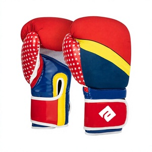 Gants de boxe en cuir sur mesure avec évacuation de l'humidité et fermeture à crochet et boucle Gants de gymnastique de haute qualité - Product Image 2
