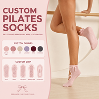 Chaussettes de yoga pour femmes à faible MOQ, livraison rapide, douces, confortables, design personnalisé, avec sangles croisées et antidérapantes