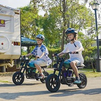 Sepeda Listrik Anak 2 Roda Baru 2025 Motor 24V 150W & Speaker Garpu Baja Kecepatan Tunggal Rem Kabel Model Mini untuk Anak Laki-laki dan Anak-anak