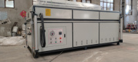 Presse à membrane sous vide pour portes d'armoires de cuisine, machine de menuiserie, modèle Green Giant, très vendue en Chine, 21KW, garantie 1 an