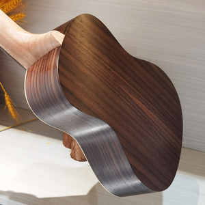 OEM ODM Ukulélé acoustique hawaïen de 23 pouces, touche en palissandre, table en épicéa, haute qualité, vente directe d'usine, instrument de musique - Product Image 4