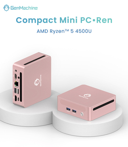 คอมพิวเตอร์ขนาดเล็ก Genmachine <span class=keywords><strong>AMD</strong></span> <span class=keywords><strong>Ryzen</strong></span> <span class=keywords><strong>5</strong></span> <span class=keywords><strong>4500U</strong></span> มินิพีซี กราฟิก Radeon Vega 6 แรม DDR4 SSD WiFi 6 <span class=keywords><strong>5</strong></span>.2 - Product Image 1