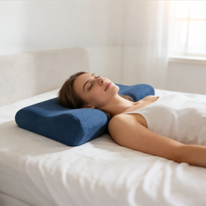 Almohada Cervical de Espuma Viscoelástica con Forma de Mariposa, Totalmente Lavable, Alivia <span class=keywords><strong>el</strong></span> <span class=keywords><strong>Dolor</strong></span> de Cuello y las Molestias del <span class=keywords><strong>Embarazo</strong></span>, Directo de Fábrica de Textiles para <span class=keywords><strong>el</strong></span> Hogar, YUE RISE - Product Image 1