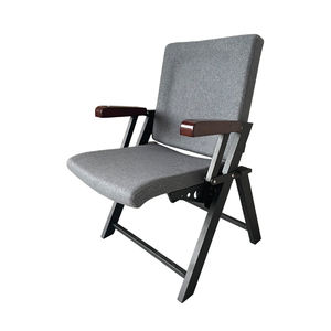 Venta de fábrica, silla de <span class=keywords><strong>Iglesia</strong></span> barata, muebles de auditorio de teatro usados de Metal, sillas acolchadas para <span class=keywords><strong>Iglesia</strong></span> - Product Image 1