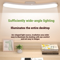 Lampe de lecture LED magnétique à luminosité réglable et 3 températures de couleur, idéale pour les étudiants en dortoir