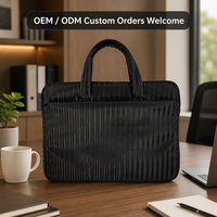 Funda Portátil para Laptop OEM ODM, Multicapa, con Compartimentos, para Negocios, con Correa para Equipaje, para Viajes de Oficina