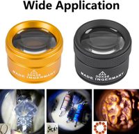 Loupe optique 30x 9K, loupe grossissante portable de poche pour bijoux