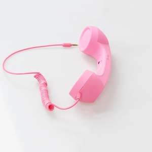 Cổ Điển Retro 3.5 Mm Thoải Mái Điện Thoại Cầm Tay Tai Nghe Di Động Mini Mic Loa Gọi Điện Thoại Cho Iphone Điện Thoại Di Động - Product Image 1