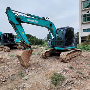 Giappone originale Kobelco SK135SR SK135 usato idraulico cingolato escavatore usato 14 Ton 0.5m secchio capacità scavatori usati - Product Image 1