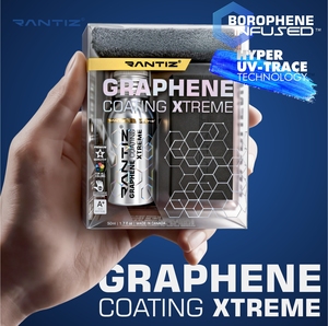 Recubrimiento de Grafeno NANO de 50 ml con Borofeno Xtreme, Máxima Resistencia a los Arañazos, Brillo Profundo, Recubrimiento para el Cuidado del Automóvil |   Por RANTIZ - Product Image 1