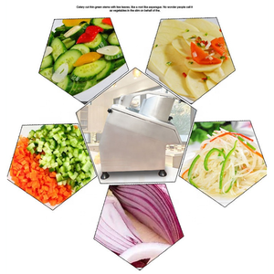 Potato Carrot Slicing Electric Cutting Machine Slicer Shred <b>Vegetable</b> <b>Cutter</b> - Product Image 6