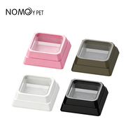 NOMOY PET reptile accessoires pratique et simple en plastique baignoire reptile bol mangeoire alimentaire eau plat