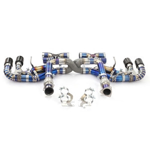 MPER para Corvette C8 Stingray Z51 E-Ray 6.2L, escape Catback de <span class=keywords><strong>titanio</strong></span> con tubo en Z, tubo en X, tubo en C, sonido agresivo, Plug and Play - Product Image 1
