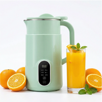 Licuadora Eléctrica de Acero Inoxidable de 800ml para Leche Vegetal, con Limpieza Automática y Función Mantener Caliente, Electrodoméstico de Encimera para Bebidas Sin Lácteos