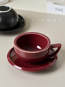 Ensemble <span class=keywords><strong>tasse</strong></span> et soucoupe <span class=keywords><strong>en</strong></span> céramique de <span class=keywords><strong>terre</strong></span> <span class=keywords><strong>cuite</strong></span> Zetian, spécifiques <span class=keywords><strong>à</strong></span> la compétition, épaissis pour l'art du latte, compatibles lave-vaisselle et micro-ondes - Product Image 6