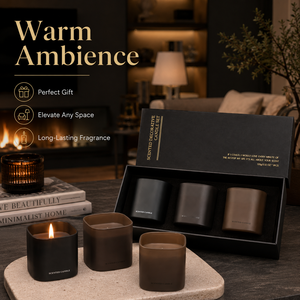 Luxury Private Label Natural <strong>Soy</strong> Wax Scented <strong>Candle</strong> Set - Product Image 3