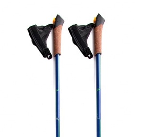 Bastón de aluminio con logotipo personalizado <span class=keywords><strong>para</strong></span> deportes de invierno, palo de esquí con cierre abatible, con agarre de corcho Natural, 7075 - Product Image 4