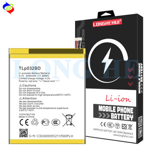 Batería TLP032BD de 3240mAh para <span class=keywords><strong>Alcatel</strong></span> POP 7, POP 7S, POP 7 LTE, <span class=keywords><strong>Pixi</strong></span> 8, P310, P310X, P310A - Product Image 1