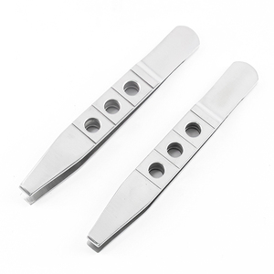 <span class=keywords><strong>Pinzas</strong></span> Oftálmicas de Tres Orificios para Pestañas Encarnadas, <span class=keywords><strong>Pinzas</strong></span> de Punta Plana, Herramientas Especializadas para Cirugía Cosmética - Product Image 6