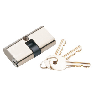 <span class=keywords><strong>Cilindro</strong></span> di Serratura Ovale OEM Popolare in Brasile 60-100mm <span class=keywords><strong>con</strong></span> 3 Chiavi, Grado di Sicurezza ANSI 1, Alta Qualità in Ottone Cromato Lucido - Product Image 4