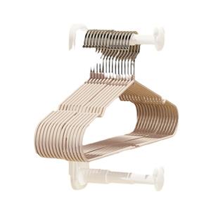 Zowe Séchoir mural extensible double couche pour vêtements, blanc pur, forme rectangulaire - Product Image 2