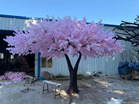 Arbre artificiel Sakura/Cherry Blossom rose de 10 pieds sur mesure pour restaurant et horticulture - Bagang Restaurant