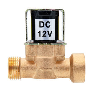 Duurzame Koperen Dn15 Vrouwelijke Naar Mannelijke G1/2 "Water Magneetventielen Messing Magneetventiel 24V Magneetventiel Voor Wasmachine Machine - Product Image 4