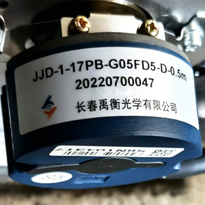 ตัวเข้ารหัสเพลาแบบกลวงชนิดหมุนรอบเดียว Changchun Yuheng รุ่น JJD-1-17PB-G05FD5-D-0.5m พร้อมสาย RS485 - Product Image 1