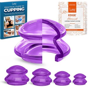 Ensemble professionnel de ventouses en silicone avec fonction de chaleur et musicale, kit de 4 ventouses pour massage corporel et thérapie musculaire - Product Image 5
