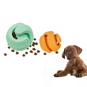 Jouet à mâcher pour chien en caoutchouc résistant, non toxique, balle résistante aux morsures, favorise la santé dentaire - Product Image 1