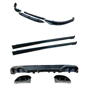 2023 New design for Honda accord 11th Upgrade to AK style Car bodykit Front bumper lip Side skirts Rear lip ABS Material