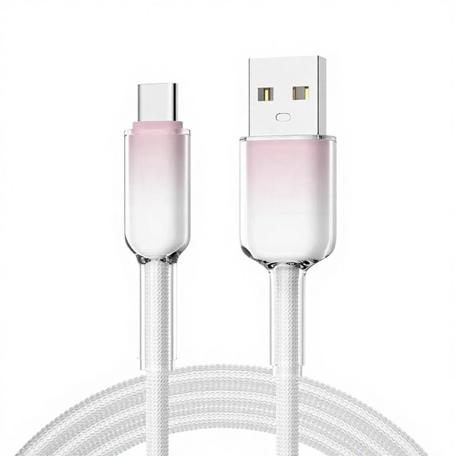 Type-C Charging Cable Fully Compatible Braided Nylon 60W Quick Charge Pure Copper Conductor Data Transfer Phone Cable for Iphone