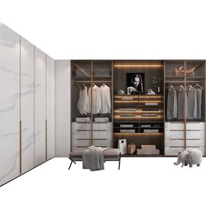 Armoire de luxe pour salon, meubles de vestiaire, armoire à 4 portes - Product Image 4