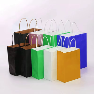 Bolsas de Papel Kraft Marrón Pequeñas Personalizadas al por Mayor, Bolsas de Embalaje Biodegradables para Compras - Product Image 2