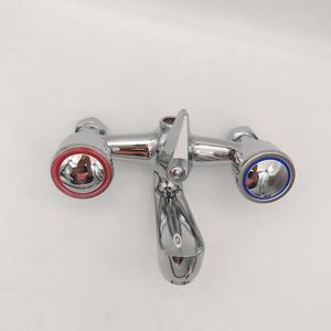 Robinet <span class=keywords><strong>de</strong></span> <span class=keywords><strong>baignoire</strong></span> simple, mitigeur mural encastré chaud/froid, avec douchette pivotante en céramique et alliage <span class=keywords><strong>de</strong></span> zinc - Product Image 5