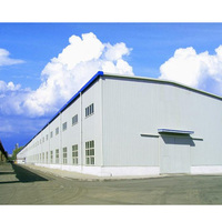 Hangars préfabriqués en acier modernes et personnalisés à bas prix Yaoquan, entrepôt pour avions, atelier, abri de voiture, bâtiment à ossature métallique haute résistance