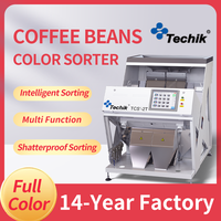 Machine trieuse de grains de café, détecteur de couleur