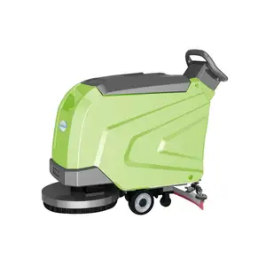 Industrial Compact Electric Battery Powered Self Propelled Auto Single Brush Scrubber Floor