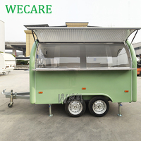 Chariot de crème glacée de rue Wecare, cuisine mobile, chariot de nourriture, chariot de nourriture vintage, petit camion de nourriture
