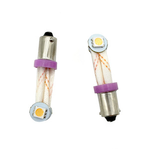 Éclairage LED flexible double face BA9S pour flipper, 44 47 5050SMD 2 LEDs AC6.3V anti-scintillement, avec fil - Product Image 3