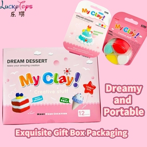 Kit de Pâte à <span class=keywords><strong>Modeler</strong></span> Ultra-Légère DIY 2026 – Collection Desserts Rêveurs – Argile Colorée Éducative et Sûre pour Enfants de 3 Ans et Plus - Product Image 4