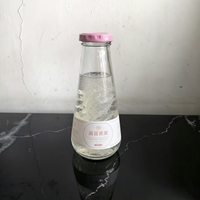 Bouteille en verre écologique pour lait, eau et jus avec bouchon à vis, impression de logo personnalisée, sérigraphie
