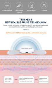 5 mode pemanasan intensitas 16 <span class=keywords><strong>unit</strong></span> <span class=keywords><strong>TENS</strong></span> nirkabel untuk meringankan nyeri otot leher, punggung, sendi - Product Image 5