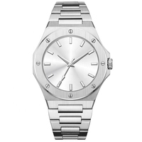 Fabricant de montres sur mesure, prix bas, montres pour hommes de 42 mm, cadran vert, étanches 5 ATM, montre à quartz de bonne qualité, logo personnalisé
