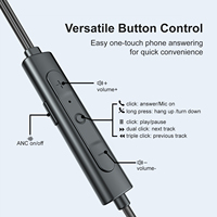 Écouteurs filaires de qualité sonore HIFI originale, écouteurs à réduction de bruit active avec connecteur TYPE-C, écouteurs musicaux mains libres