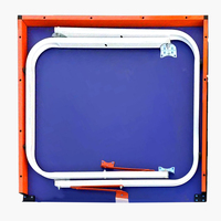 Nouvelle conception de table de ping-pong pliable pour enfants de type U avec plateau supérieur de 15 mm pour une utilisation par les enfants