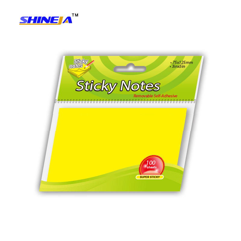 Logo personalizzato su giallo pad