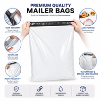 Emballage logistique personnalisé avec logo, sacs postaux pour colis, enveloppes d'expédition auto-adhésives